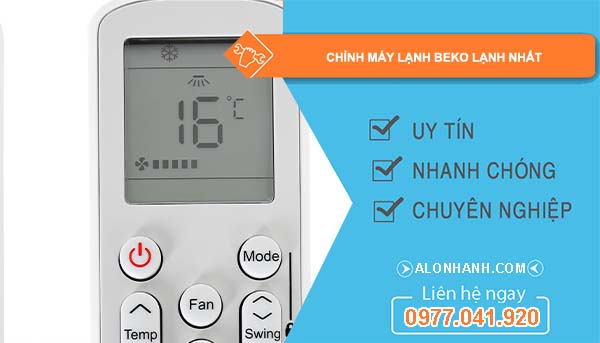 chỉnh máy lạnh beko lạnh nhất