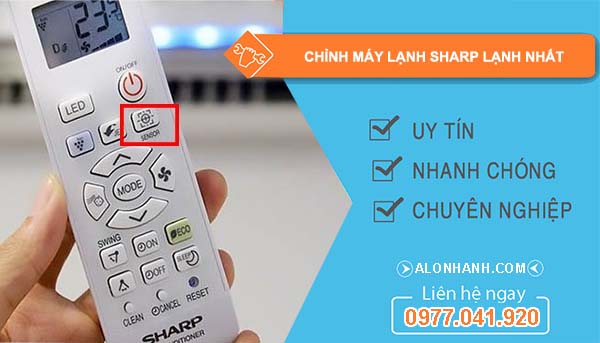 chỉnh máy lạnh sharp lạnh nhất