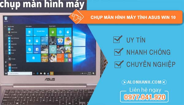 chụp màn hình máy tính asus win 10