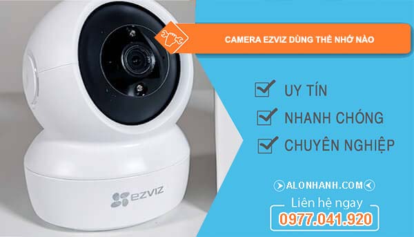 hiệu camera ezviz dùng thẻ nhớ nào