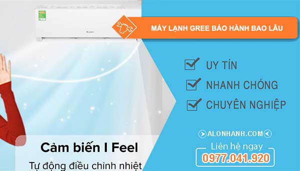 hiệu máy lạnh gree bảo hành bao lâu