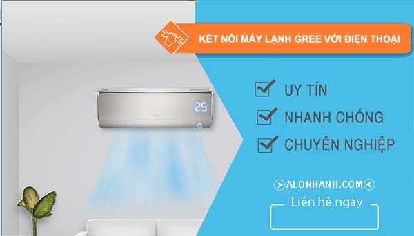  kết nối máy lạnh gree với điện thoại