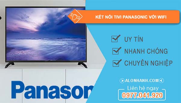 kết nối tivi panasonic với wifi