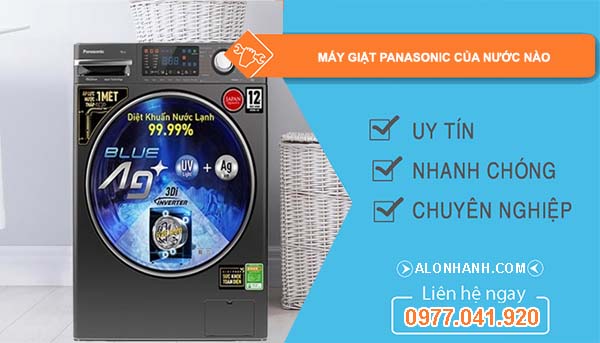 máy giặt panasonic của nước nào