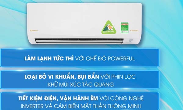 máy lạnh daikin atkc25uavmv