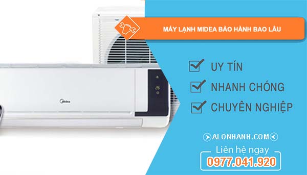 máy lạnh midea bảo hành bao lâu