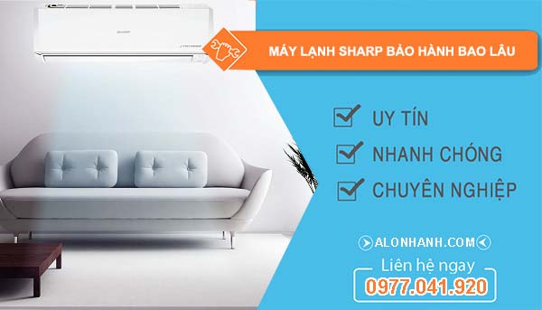 máy lạnh sharp bảo hành bao lâu