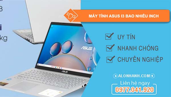 máy tính asus i3 bao nhiêu inch