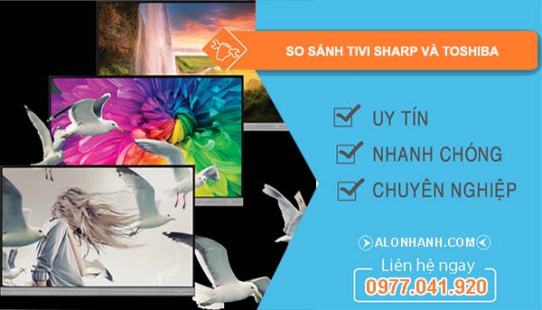 so sánh tivi sharp và toshiba