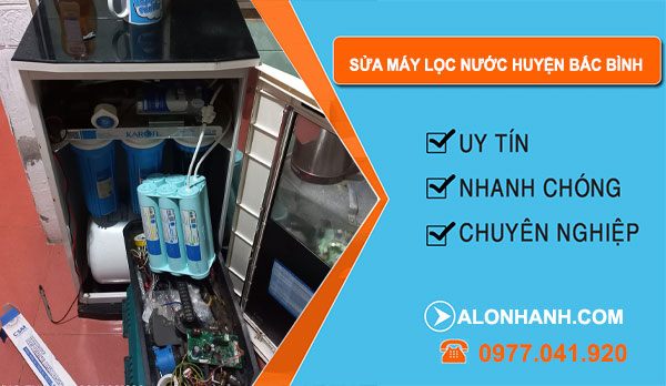Sửa Máy Lọc Nước Tại Huyện Bắc Bình