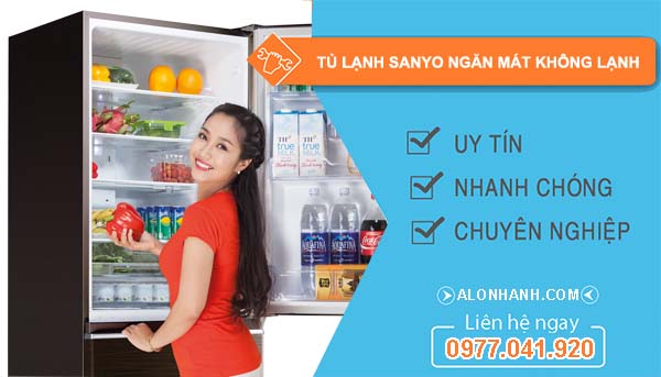 tại sao tủ lạnh sanyo ngăn mát không lạnh