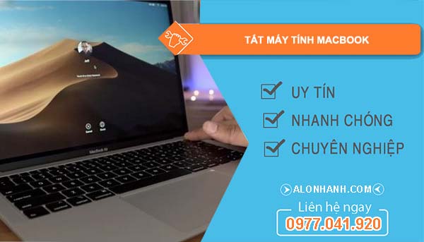tắt máy tính macbook