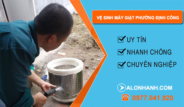 thợ Vệ Sinh Máy Giặt Phường Định Công