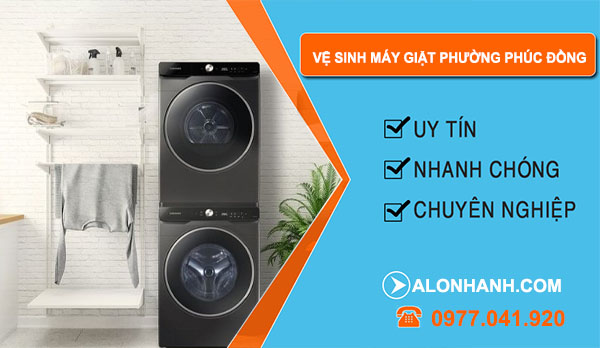 thợ Vệ Sinh Máy Giặt Phường Phúc Đồng