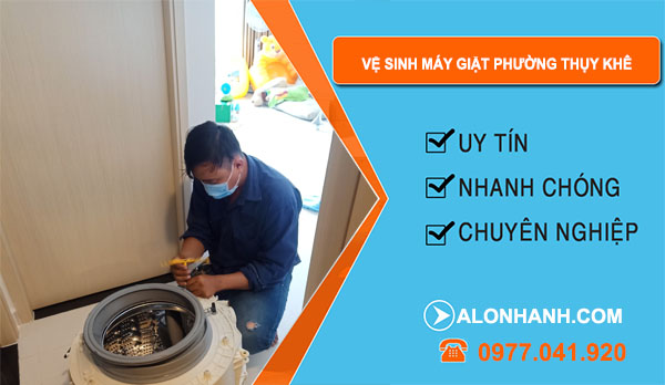 thợ Vệ Sinh Máy Giặt Phường Thụy Khê