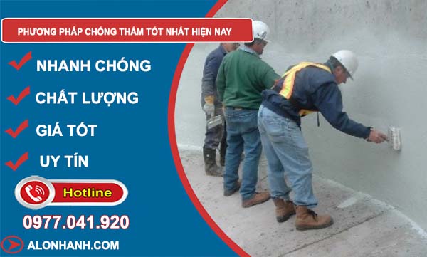 tìm các phương pháp chống thấm tốt nhất hiện nay