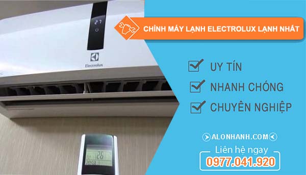 tìm cách chỉnh máy lạnh electrolux lạnh nhất