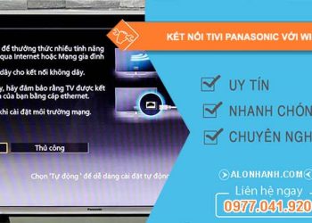 tìm cách kết nối tivi panasonic với wifi