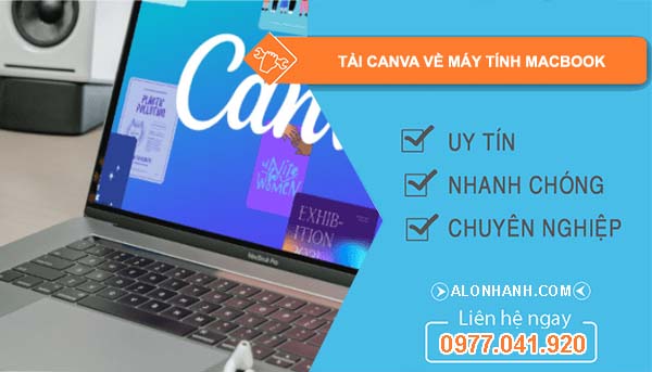 tìm cách tải canva về máy tính macbook