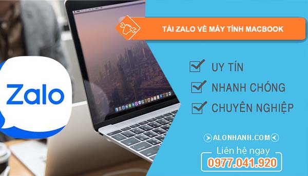 tìm cách tải zalo về máy tính macbook