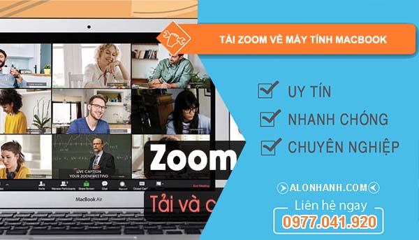 tìm cách tải zoom về máy tính macbook