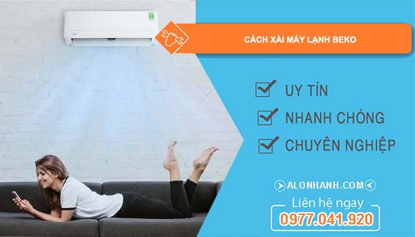 tìm cách xài máy lạnh beko
