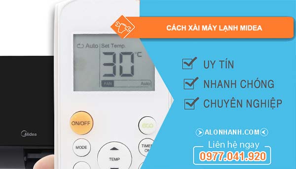tìm hiểu cách xài máy lạnh midea
