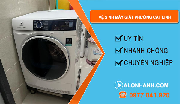 Vệ Sinh Máy Giặt Tại Phường Cát Linh