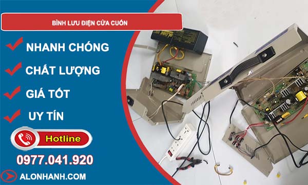 bình lưu điện cửa cuốn giá rẻ