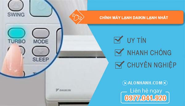 cách chỉnh máy lạnh daikin lạnh nhất
