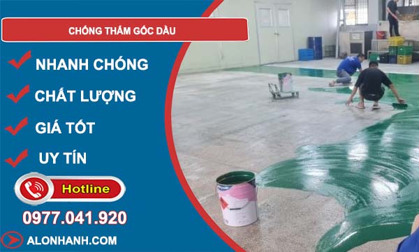 cách chống thấm gốc dầu