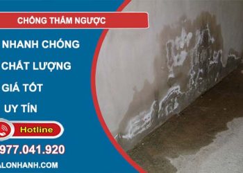 cách chống thấm ngược