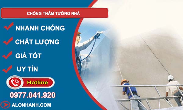 cách chống thấm tường nhà