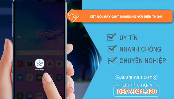 cách kết nối máy giặt samsung với điện thoại