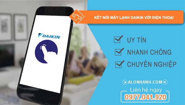 cách kết nối máy lạnh daikin với điện thoại