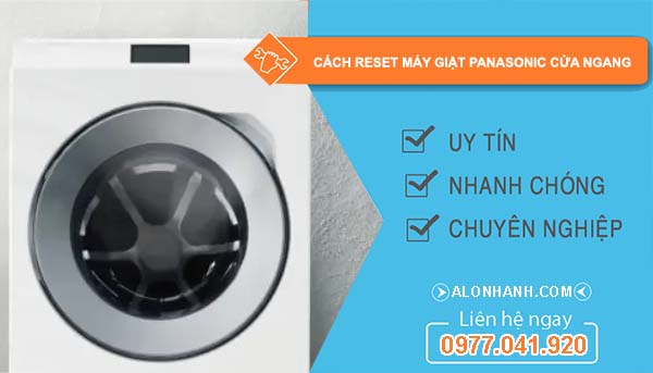 cách reset máy giặt panasonic cửa ngang