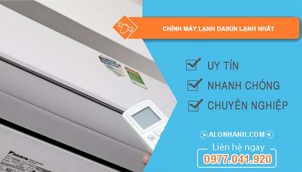 chỉnh máy lạnh daikin lạnh nhất