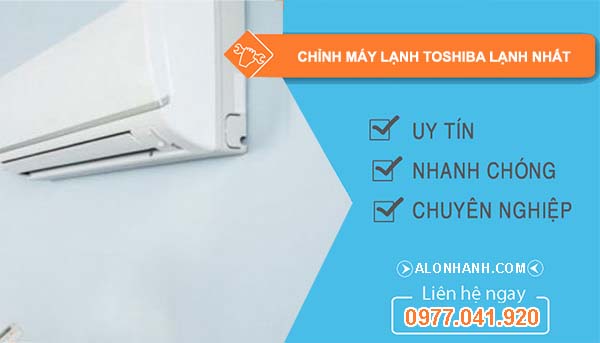 chỉnh máy lạnh toshiba lạnh nhất
