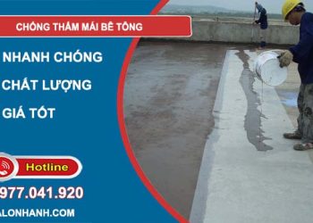 chống thấm mái bê tông