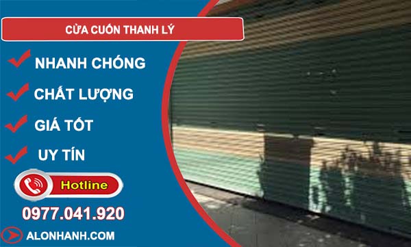 có nên mua cửa cuốn thanh lý