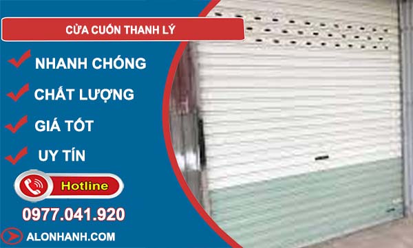 cửa cuốn thanh lý giá rẻ