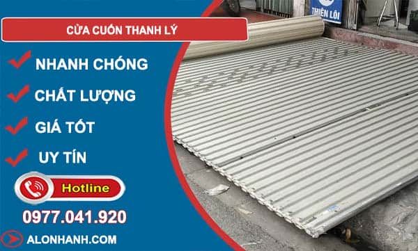 cửa cuốn thanh lý