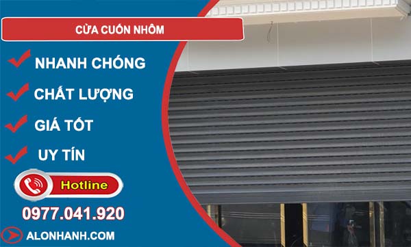dòng cửa cuốn nhôm