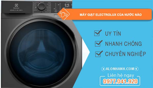 dòng máy giặt electrolux của nước nào