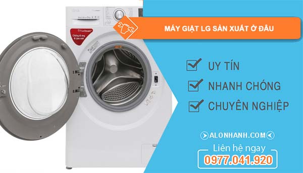 dòng máy giặt lg sản xuất ở đâu