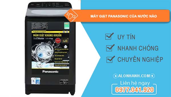 dòng máy giặt panasonic của nước nào