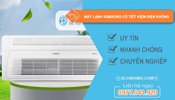 dòng máy lạnh samsung có tiết kiệm điện không