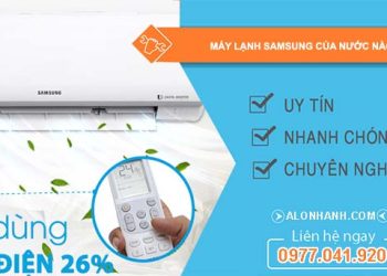 dòng máy lạnh samsung của nước nào