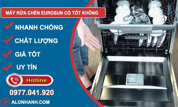dòng máy rửa chén eurosun có tốt không