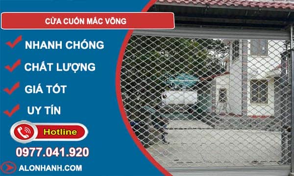 hiệu cửa cuốn mắc võng